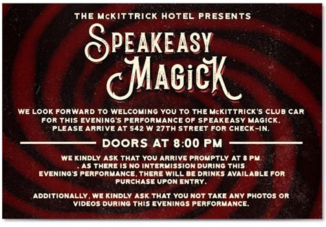 Get ready for an unforgettable night of magic at McKittrick